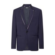 Billionaire Klassisk Navy Blazer för Män Blue, Herr