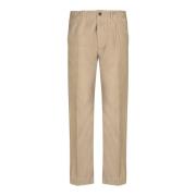 Incotex Premium Bomull Chino Byxor Beige, Herr