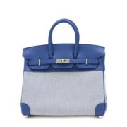 Hermès Vintage Pre-owned Laeder handvskor Blue, Dam