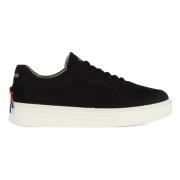 Barracuda Nabuk Logo Sneakers Black, Herr