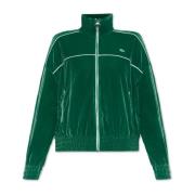 Lacoste Velour sweatshirt Green, Dam