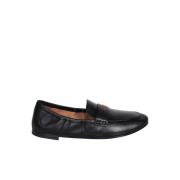 Tory Burch Svarta Ballerina Flats Elegant Stil Black, Dam