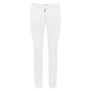 Dsquared2 Vit Denim Slim Fit Jeans White, Herr