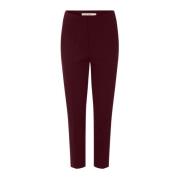 RUE de Femme Elegant hallonvinbyxor Red, Dam