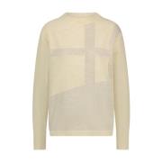 Jane Lushka Elpida Pullover Beige, Dam