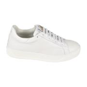 Lanvin Vita Sneakers Stiliga Avslappnade Skor White, Dam