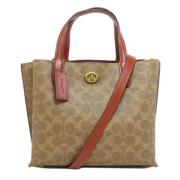 Coach Pre-owned Pre-owned Plast handvskor Brown, Dam