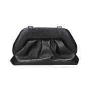 THEMOIRè Elegant Pärlor Clutch Väska Svart Black, Dam