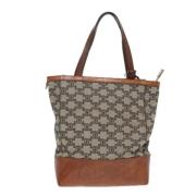 Celine Vintage Pre-owned Canvas totevskor Beige, Dam