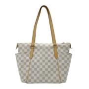 Louis Vuitton Vintage Pre-owned Tyg louis-vuitton-vskor Gray, Dam