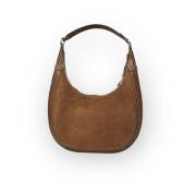 Michael Kors Axelväskor LG Hobo Stil Brown, Dam