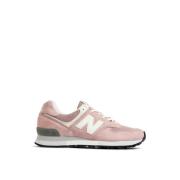 New Balance England Sneakers Pale Mauve Mocka Pink, Herr