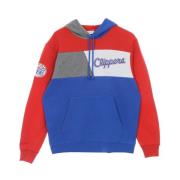 Mitchell & Ness NBA Color Blocked Fleece Hoodie Multicolor, Herr