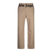 Palm Angels Slim-fit chinos i brunt Brown, Herr