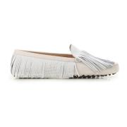 Tod's Vita Mocka Körloafers för Kvinnor White, Dam