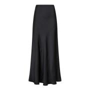 Neo Noir Maxi Skirts Black, Dam