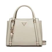 Guess Stiliga 2-Fack Satchel Handväskor Beige, Dam