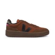 Veja Brun och svart kombinerade sneakers Brown, Dam