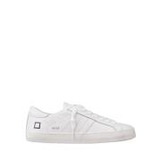 D.a.t.e. Vita Läder Låga Sneakers White, Herr