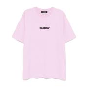 Barrow Rosa Lavendel Jersey T-Shirt Pink, Herr