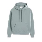 Ami Paris Hjärta Hoodie - Blå Lera Blue, Herr