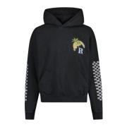 Rhude Moonlight Tropics Hoodie Black, Herr