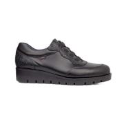 Callaghan Läder Sneakers med Elastisk Stängning Black, Dam