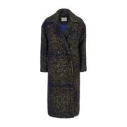 Momoni MultiColour Fontainebleau Coat Multicolor, Dam