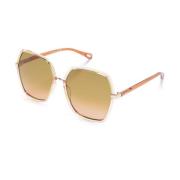 Chloé Ch0262S 004 Sunglasses Brown, Dam