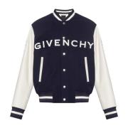 Givenchy Bomberjacka med logotyp Blue, Herr