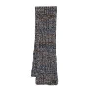 Paul Smith Chunky Ribbed Lammskinn Halsduk Gray, Herr