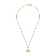 Vivienne Westwood Guld Opal Hänge Halsband Yellow, Dam