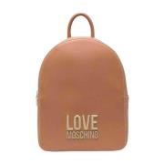 Love Moschino Backpacks Brown, Dam