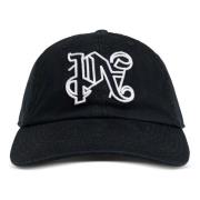 Palm Angels Monogram Logo Keps Black, Herr