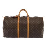 Louis Vuitton Vintage Pre-owned Canvas handvskor Brown, Dam