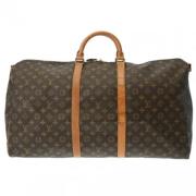 Louis Vuitton Vintage Pre-owned Canvas handvskor Brown, Dam