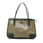 Gucci Vintage Pre-owned Canvas gucci-vskor Brown, Dam