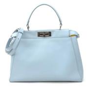 Fendi Vintage Pre-owned Laeder fendi-vskor Blue, Dam