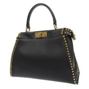 Fendi Vintage Pre-owned Laeder fendi-vskor Black, Dam