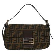 Fendi Vintage Pre-owned Canvas fendi-vskor Brown, Dam