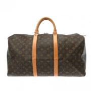 Louis Vuitton Vintage Pre-owned Canvas handvskor Brown, Dam