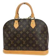 Louis Vuitton Vintage Pre-owned Canvas handvskor Brown, Dam