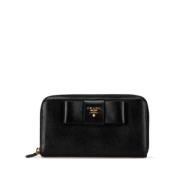 Prada Vintage Pre-owned Laeder plnbcker Black, Dam