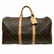 Louis Vuitton Vintage Pre-owned Canvas handvskor Brown, Dam