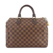 Louis Vuitton Vintage Pre-owned Canvas handvskor Brown, Dam