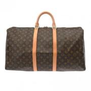 Louis Vuitton Vintage Pre-owned Canvas handvskor Brown, Dam