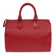 Louis Vuitton Vintage Pre-owned Laeder handvskor Red, Dam