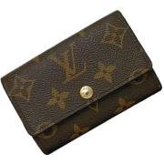 Louis Vuitton Vintage Pre-owned Tyg nyckelhllare Brown, Dam