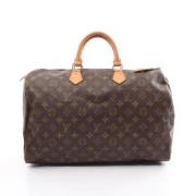 Louis Vuitton Vintage Pre-owned Canvas handvskor Brown, Dam