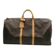 Louis Vuitton Vintage Pre-owned Canvas handvskor Brown, Dam